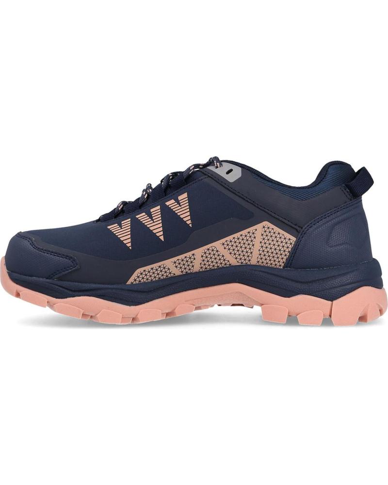 Sapatos Desportivos de Mulher paredes ZAPATILLAS DE SENDERISMO SOFTSHELL PARA MUJER ODRA AZUL AZUL