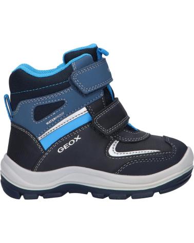 Bottines pour Garçon GEOX B044HB 050FU B FLANFIL C4231 NAVY-SKY