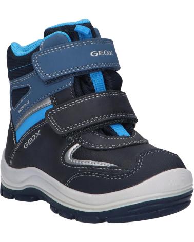 Bottines pour Garçon GEOX B044HB 050FU B FLANFIL C4231 NAVY-SKY