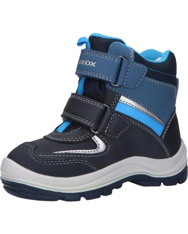 Bottines pour Garçon GEOX B044HB 050FU B FLANFIL C4231 NAVY-SKY