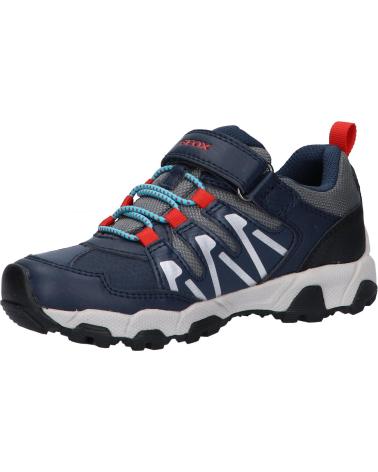Sneaker für Junge GEOX J16ACB 0CEFU J MAGNETAR BOY WPF C0735 NAVY-RED