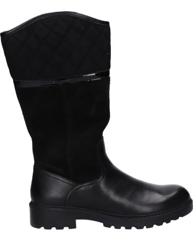 Woman and girl boots GEOX J94AFB 04322 J CASEY GIRL WPF C9999 BLACK