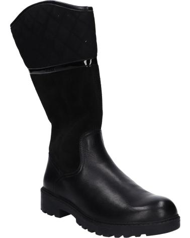 Woman and girl boots GEOX J94AFB 04322 J CASEY GIRL WPF C9999 BLACK