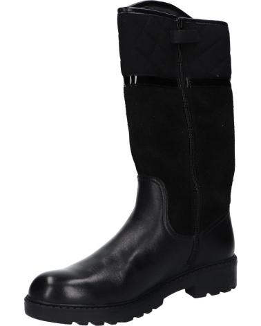 Woman and girl boots GEOX J94AFB 04322 J CASEY GIRL WPF C9999 BLACK