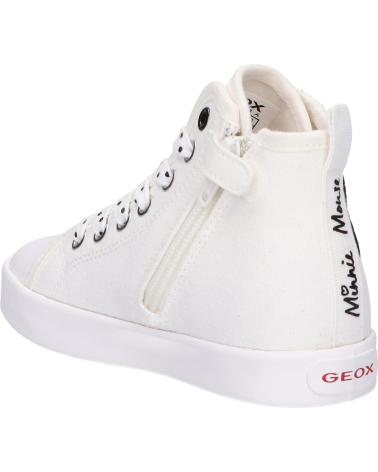 Deportivas de Niña GEOX J0204F 00010 JR CIAK GIRL C0644 OFF WHITE-RED