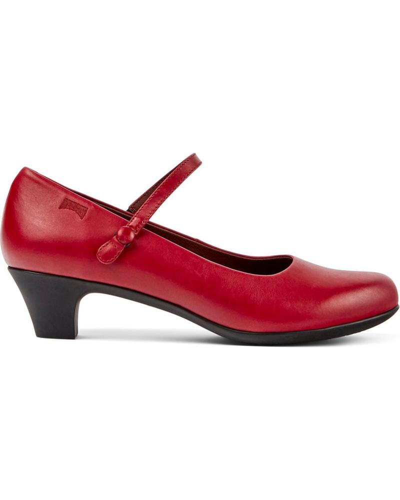 Zapatos de Mujer CAMPER BAILARINAS HELENA BAJO 20202 ROJO093