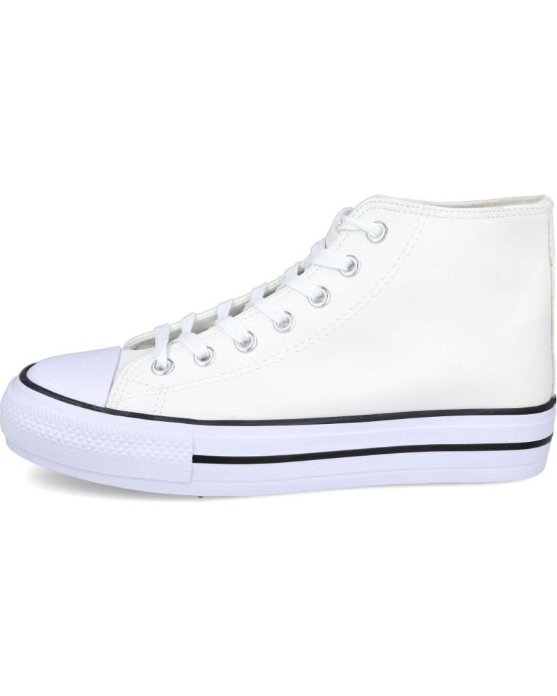 Scarpe sport per Donna L&R SHOES LR SHOES ABX0262-1 ZAPATILLAS ALTAS MU BLANCO