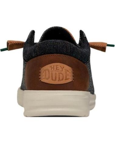 Zapatos de Hombre HEY DUDE WALLY GRIP WOOL GRIS