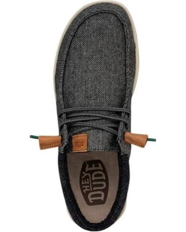 Zapatos de Hombre HEY DUDE WALLY GRIP WOOL GRIS