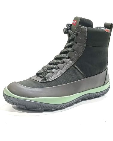 Stiefel für Damen CAMPER BOTIN EN PIEL Y TEXTIL CON FORRO INTERIOR DE PRIMALOFT Y GREEN