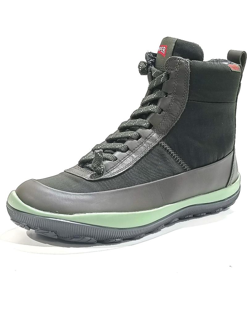 Stiefel für Damen CAMPER BOTIN EN PIEL Y TEXTIL CON FORRO INTERIOR DE PRIMALOFT Y GREEN