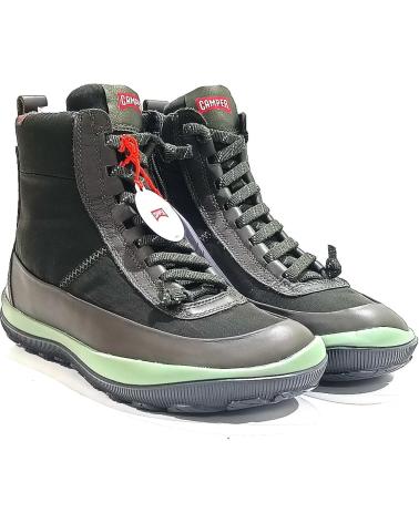 Stiefel für Damen CAMPER BOTIN EN PIEL Y TEXTIL CON FORRO INTERIOR DE PRIMALOFT Y GREEN