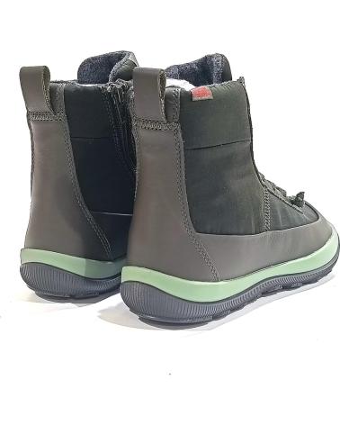 Stiefel für Damen CAMPER BOTIN EN PIEL Y TEXTIL CON FORRO INTERIOR DE PRIMALOFT Y GREEN