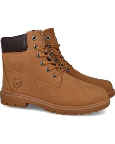 Scarpe sport per Uomo L&R SHOES LR SHOES NU7724 BOTAS DE CORDONES HOMB CAMEL
