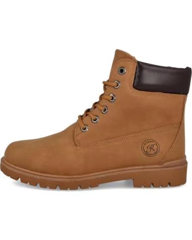Scarpe sport per Uomo L&R SHOES LR SHOES NU7724 BOTAS DE CORDONES HOMB CAMEL