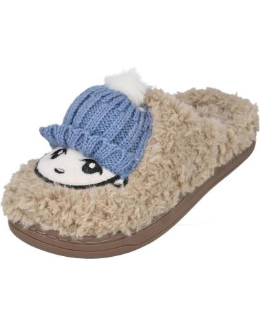 Hausschuhe-De-Niña-L&R-SHOES-LR-SHOES-MB8617-ZAPATILLAS-DE-CASA-NIN-BEIGE