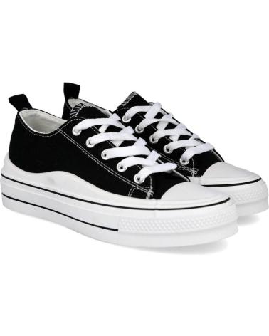 Woman Zapatillas deporte L&R SHOES LR SHOES LHD-76 ZAPATILLAS PLATAFORMA NEGRO