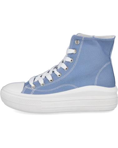 Trainers-De-Mujer-L&R-SHOES-LR-SHOES-SL101-ZAPATILLAS-LONA-PLATAFO-JEANS