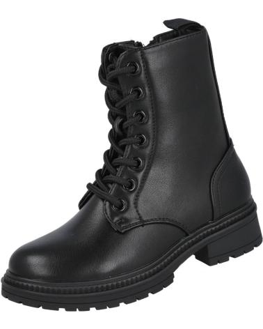 Boots für Mädchen L&R SHOES LR SHOES 2095 BOTAS MILITARES MUJER NEGRO