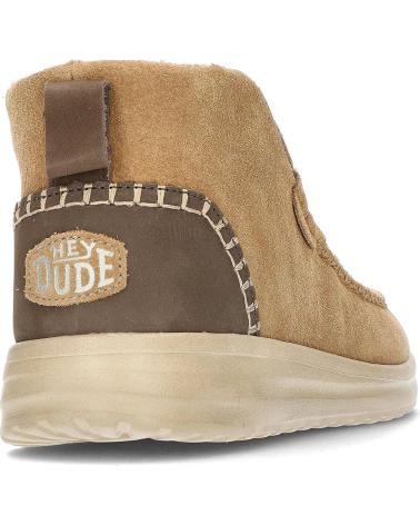 Botines de Mujer HEY DUDE BOTIN DUDE DENNY SUEDE CHESTNUT