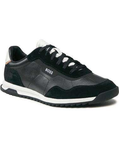Scarpe sport per Uomo HUGO BOSS ZAYNLOWPLTSD 50504036 NEGRO