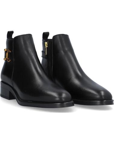 Woman Mid boots ALPE BOTIN PARA MUJER COUTURE PIEL NEGRO