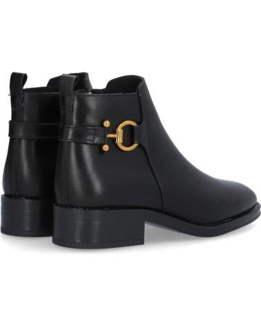 Woman Mid boots ALPE BOTIN PARA MUJER COUTURE PIEL NEGRO