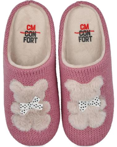 Calzado de casa de Mujer CALZAMUR 10457 ZAPATILLAS DE CASA MUJER SALMON