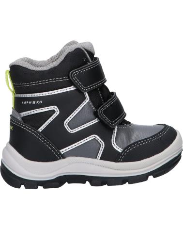 Botas de Menina e Menino GEOX B263VD 0FU54 B FLANFIL BOY B ABX C0017 BLACK-GREY