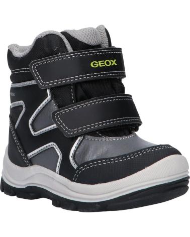 Botas de Menina e Menino GEOX B263VD 0FU54 B FLANFIL BOY B ABX C0017 BLACK-GREY