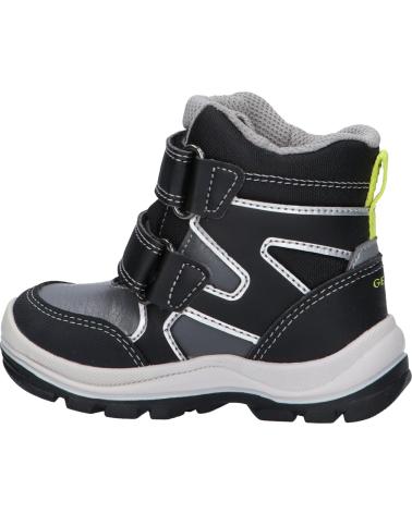 Botas de Menina e Menino GEOX B263VD 0FU54 B FLANFIL BOY B ABX C0017 BLACK-GREY