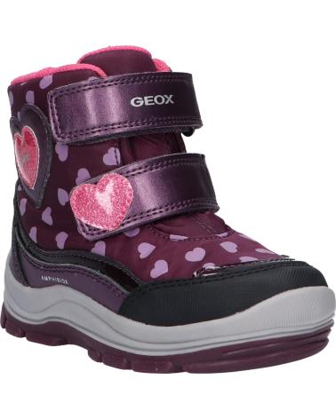 girl boots GEOX B263WJ 0MNNF B FLANFIL GIRL B ABX C8017 PRUNE