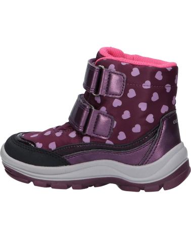 girl boots GEOX B263WJ 0MNNF B FLANFIL GIRL B ABX C8017 PRUNE