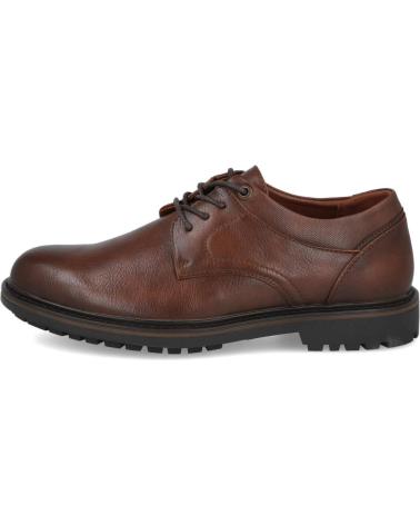 Sapatos de Homem L&R SHOES LR SHOES A1009 ZAPATOS DE CORDONES HOM MARRON