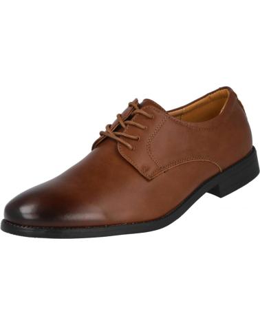 Sapatos de Homem L&R SHOES LR SHOES 8857 ZAPATOS VESTIR HOMBRE CAMEL