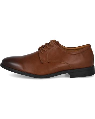 Sapatos de Homem L&R SHOES LR SHOES 8857 ZAPATOS VESTIR HOMBRE CAMEL