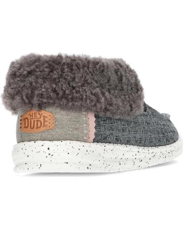 Botines de Mujer HEY DUDE BOTINES DUDE WENDY FOLD STITCH COZY BLACK
