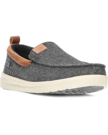 Mocasines de Hombre HEY DUDE MOCASINES DUDE WALLY GRIP MOC WOOL CHARCOAL
