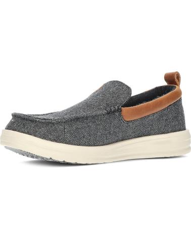 Mocasines de Hombre HEY DUDE MOCASINES DUDE WALLY GRIP MOC WOOL CHARCOAL