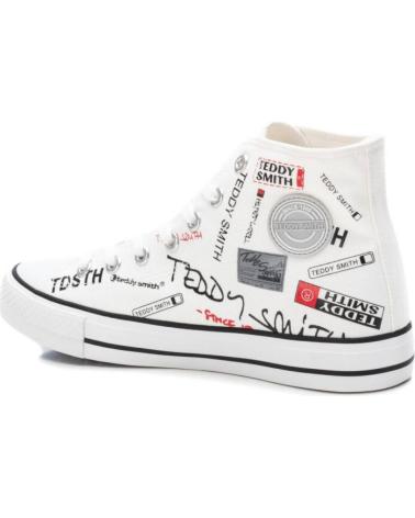 Zapatillas deporte de Hombre TEDDY SMITH BOTIN CORDONES BLANCO