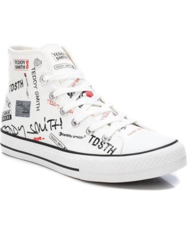 Zapatillas deporte de Hombre TEDDY SMITH BOTIN CORDONES BLANCO