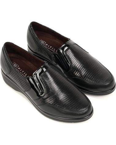 Halbschuhe für Damen PITILLOS MOCASINES 5313 NEGRO