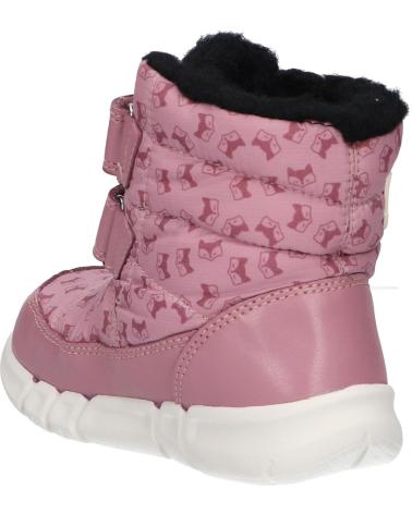 Botas de Menina GEOX B163QA 0MNNF B FLEXYPER GIRL B AB C8007 DK ROSE