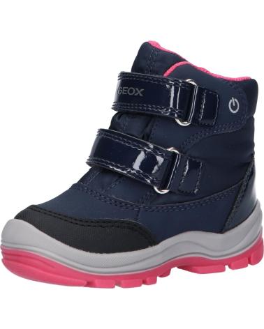 girl boots GEOX B163WA 050FU B FLANFIL GIRL B ABX C4268 NAVY-FUCHSIA
