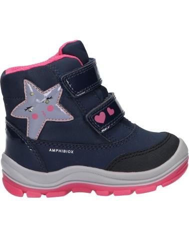 girl boots GEOX B163WA 050FU B FLANFIL GIRL B ABX C4268 NAVY-FUCHSIA