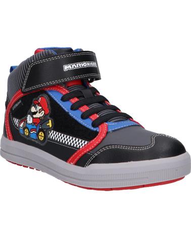 Esportes  de Menina e Menino GEOX J164AB 05411 J ARZACH BOY C0048 BLACK-RED