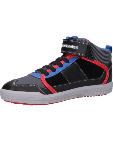 Esportes  de Menina e Menino GEOX J164AB 05411 J ARZACH BOY C0048 BLACK-RED