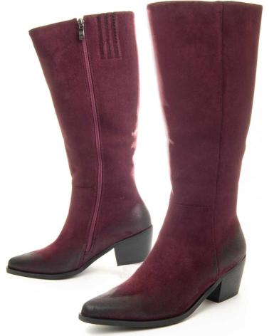 Botas de Mujer MONTEVITA BOTARENT4 BORDEAUX