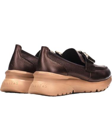 Mocasines de Mujer HISPANITAS NAPA STR-I23 HI233135 MARRN MARRóN