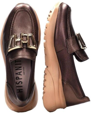Mocasines de Mujer HISPANITAS NAPA STR-I23 HI233135 MARRN MARRóN